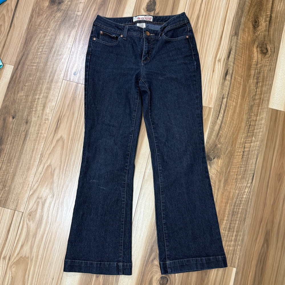 Faded Glory Dark Blue Flare Jeans